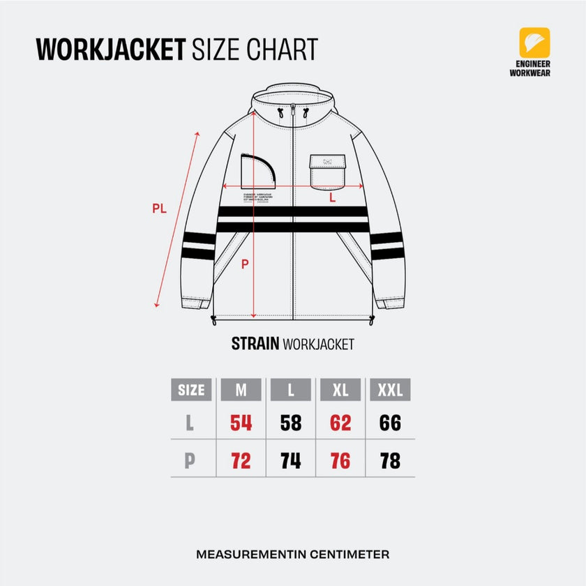 Engineer Workwear - Strain Olive Reflector Jacket/ Jacket Water Repellent Rain Defender