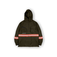 Engineer Workwear - Strain Olive Reflector Jacket/ Jacket Water Repellent Rain Defender