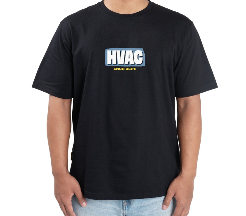 Thermo Engr Dept Series Black HVAC Tshirt