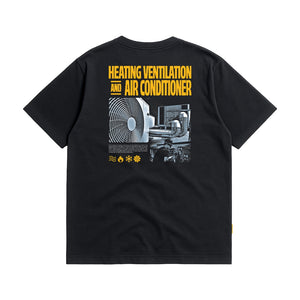 Engineer Workwear -  Engr Dept Series Black Tshirt