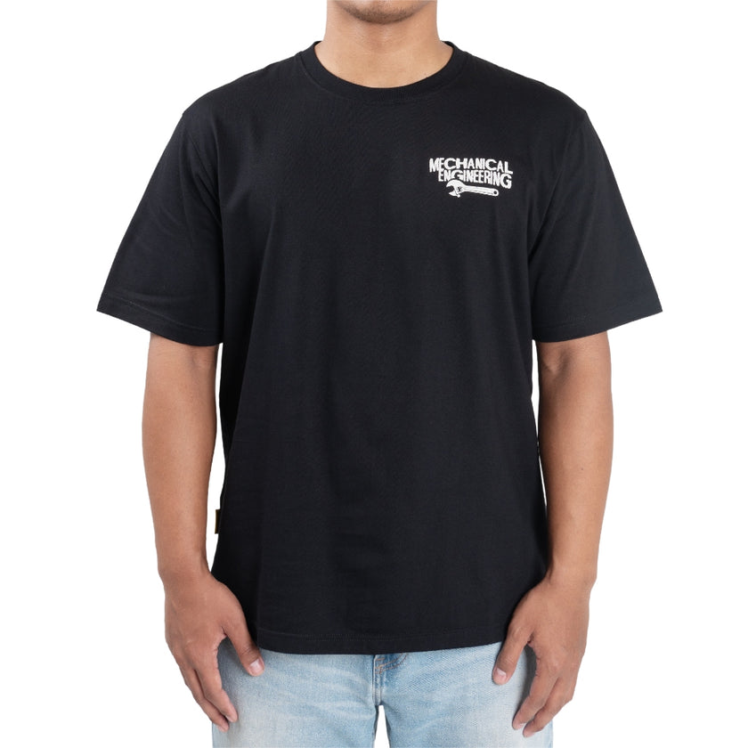 Gasket Engr Dept Series Black Mechanical Tshirt