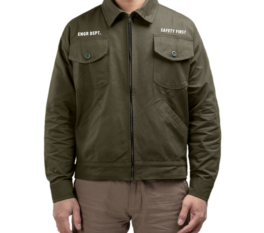 Engineer Workwear - Riveton Dept Series Army Casual Workjacket