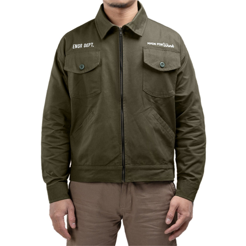 Engineer Workware Engineer Workwear - Worksmith Engr Dept Series Army Casual Workjacket