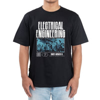 Eltron Engr Dept Series Black Electrical Tshirt