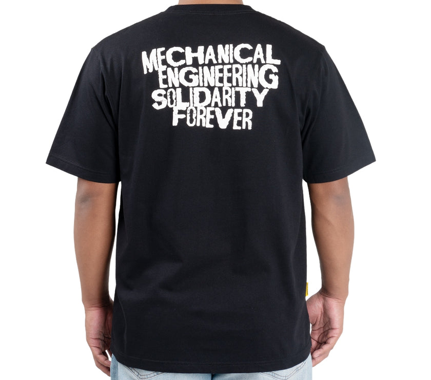 Gasket Engr Dept Series Black Mechanical Tshirt