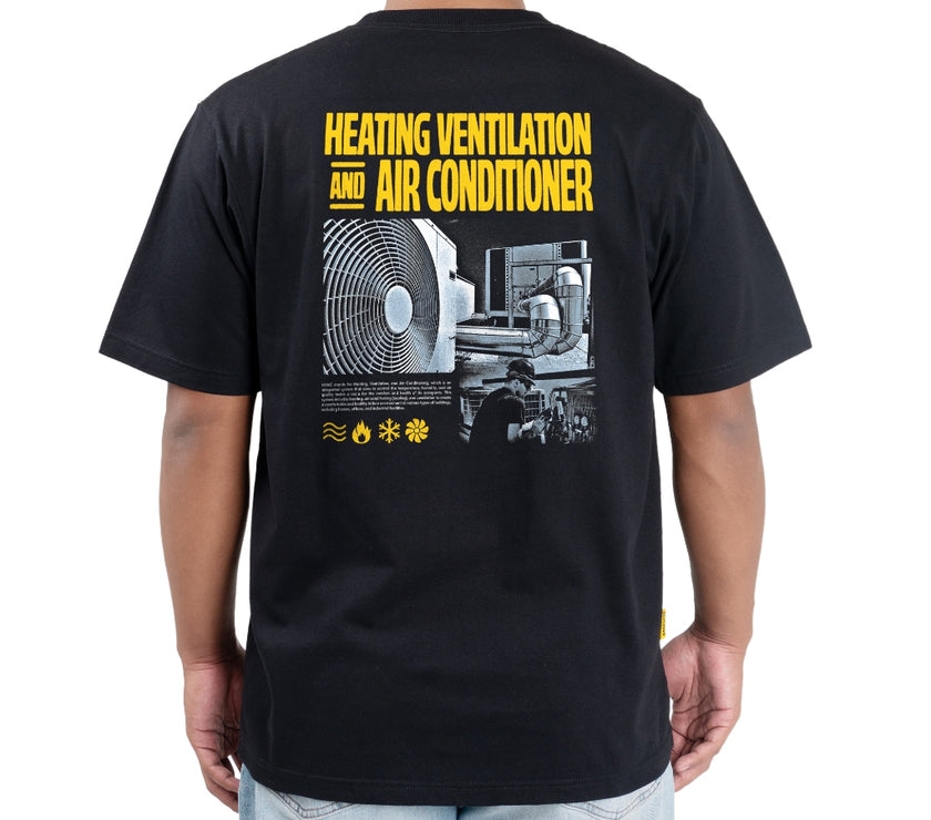 Thermo Engr Dept Series Black HVAC Tshirt