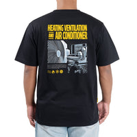 Thermo Engr Dept Series Black HVAC Tshirt