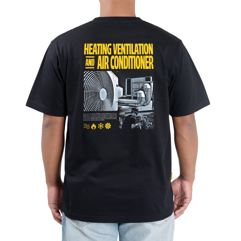 Thermo Engr Dept Series Black HVAC Tshirt