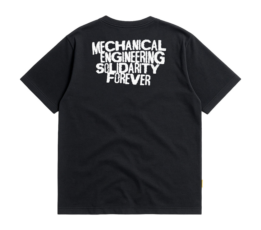 Gasket Engr Dept Series Black Mechanical Tshirt