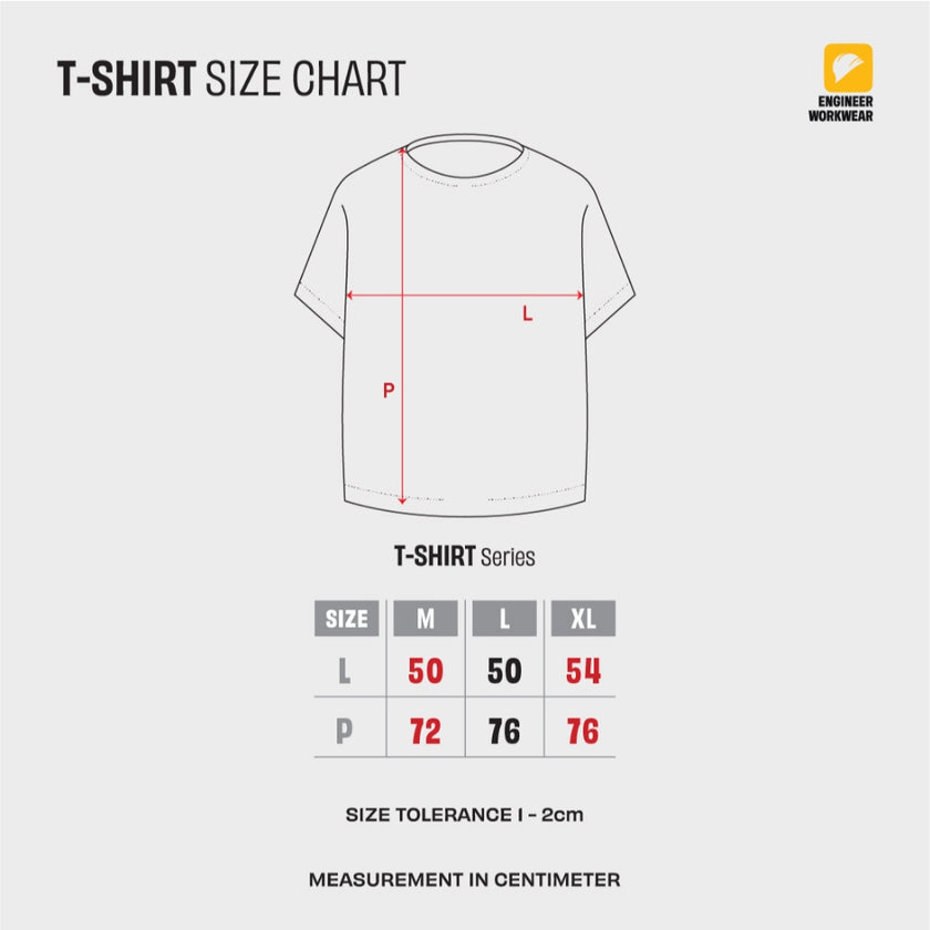 Engineer Workwear -  Engr Dept Series Black Tshirt