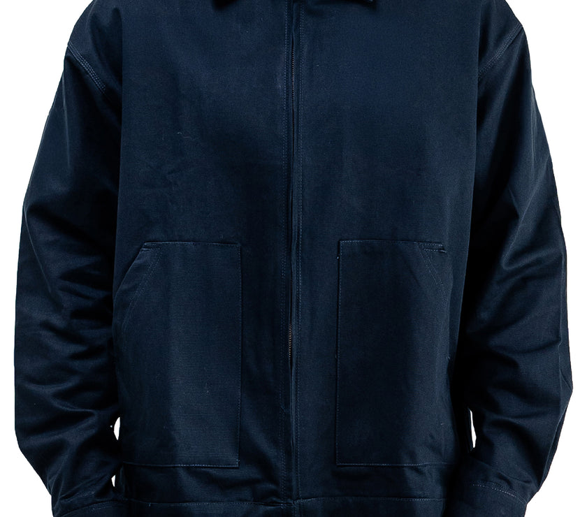 Mechanical Workjacket Navy - Jaket Lapangan Casual Boxy