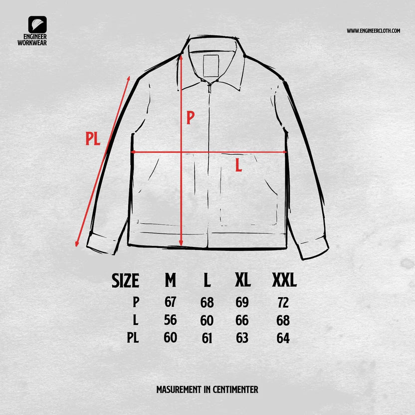 Mechanical Workjacket Black - Jaket Lapangan Casual Boxy